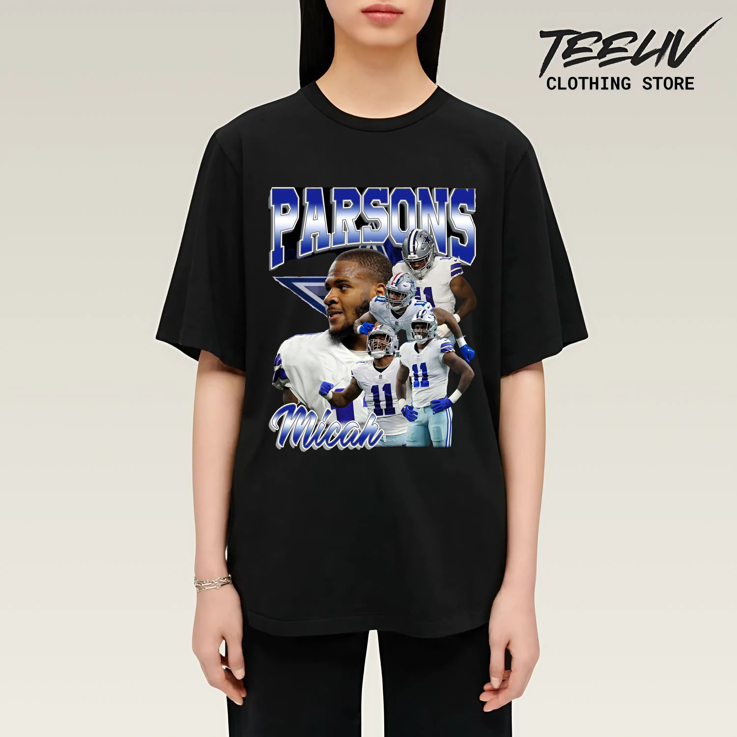 Micah Parsons Shirt Dallas Cowboys The Lion Roar